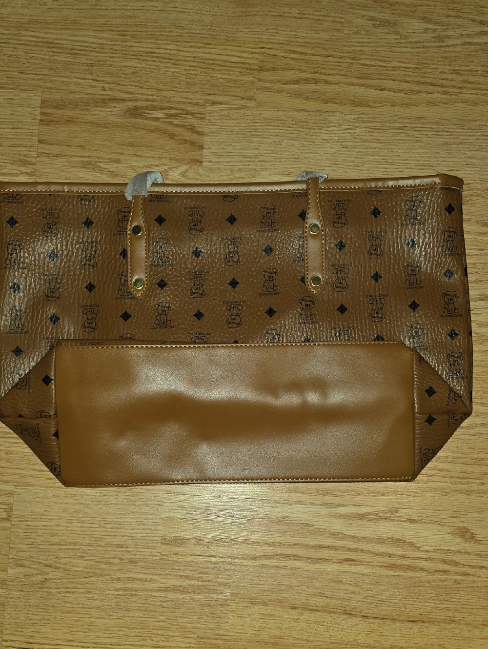Brown Logo-Print Tote Bag - Women